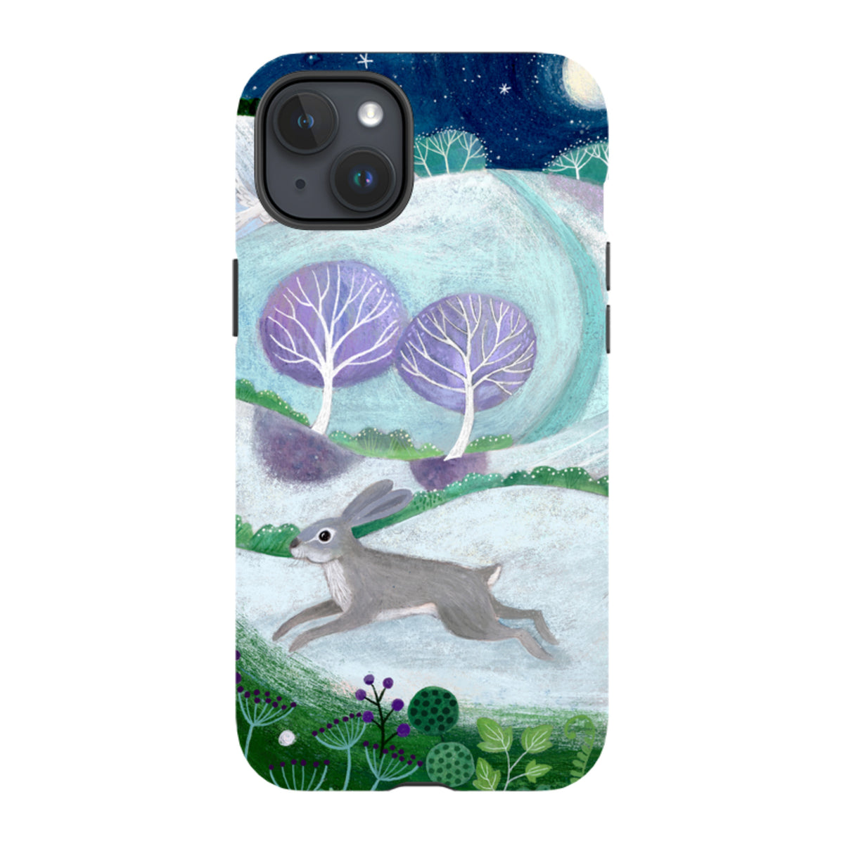 iPhone MagSafe Tough Case -  Winter Hare By Bex Parkin