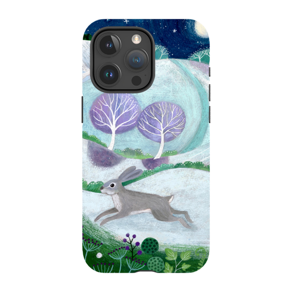 iPhone MagSafe Tough Case -  Winter Hare By Bex Parkin