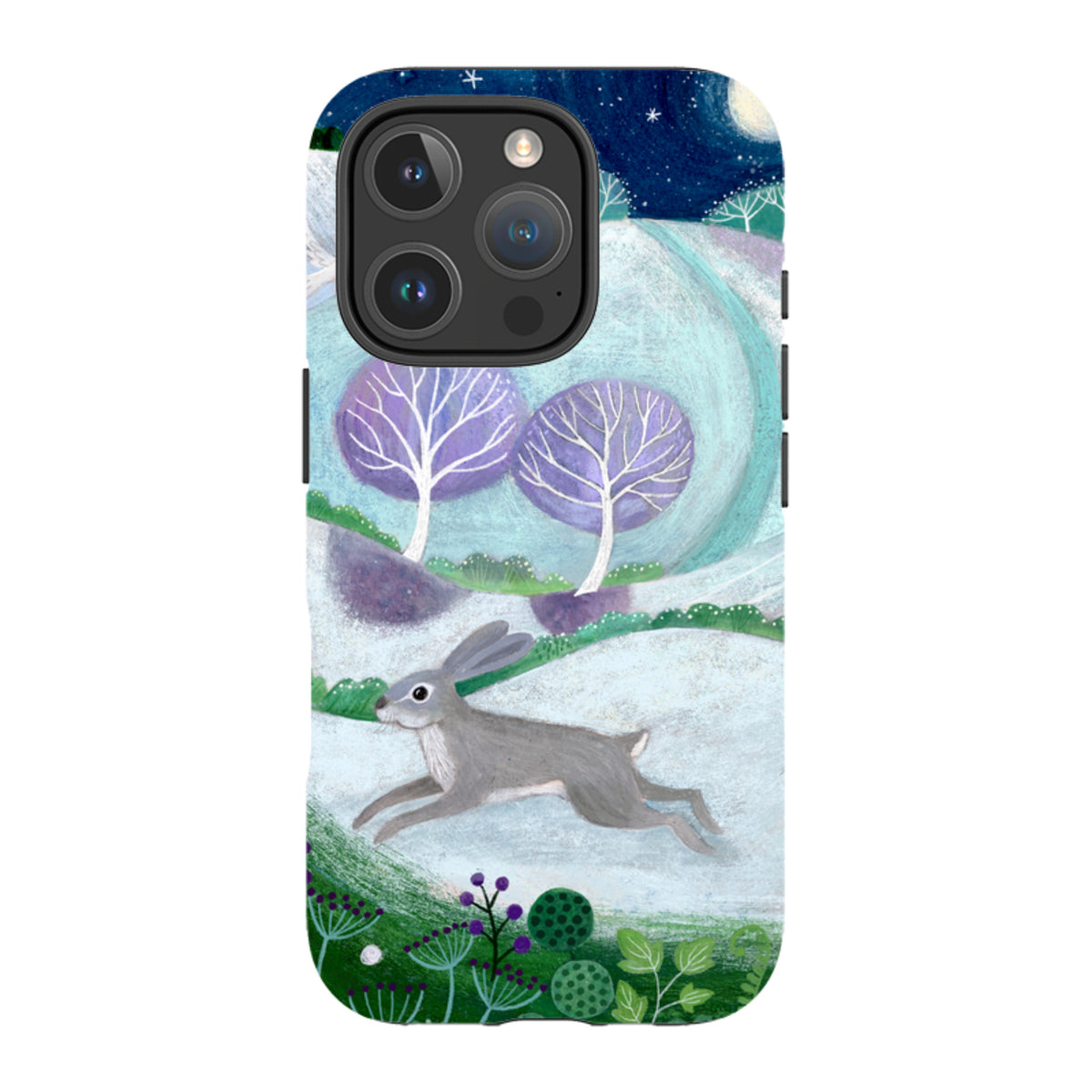 iPhone MagSafe Tough Case -  Winter Hare By Bex Parkin