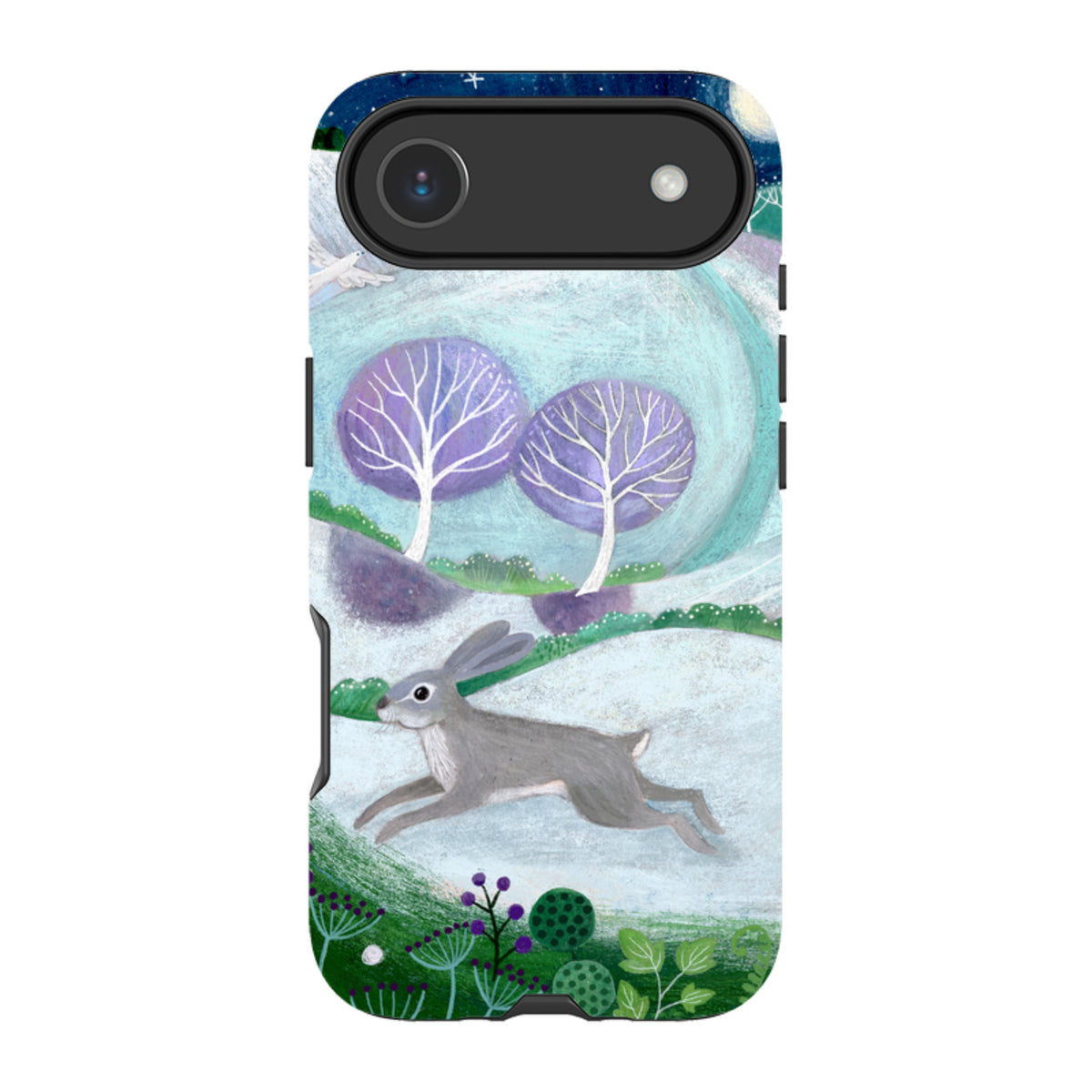 iPhone MagSafe Tough Case -  Winter Hare By Bex Parkin