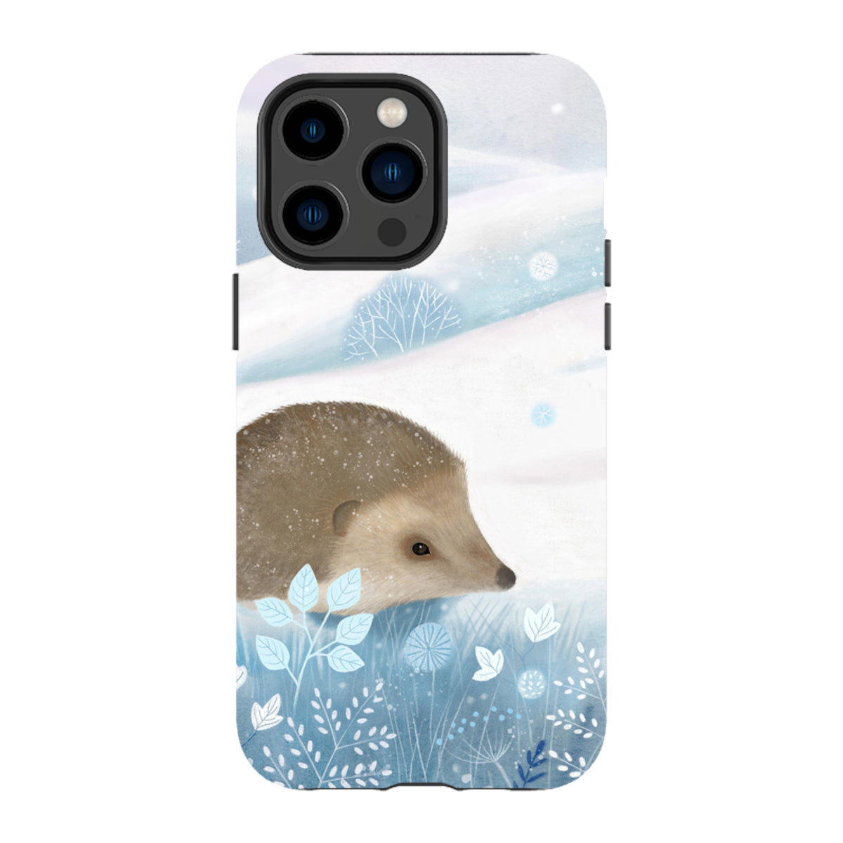 iPhone MagSafe Tough Case - Winter Hedgehog By Bex Parkin