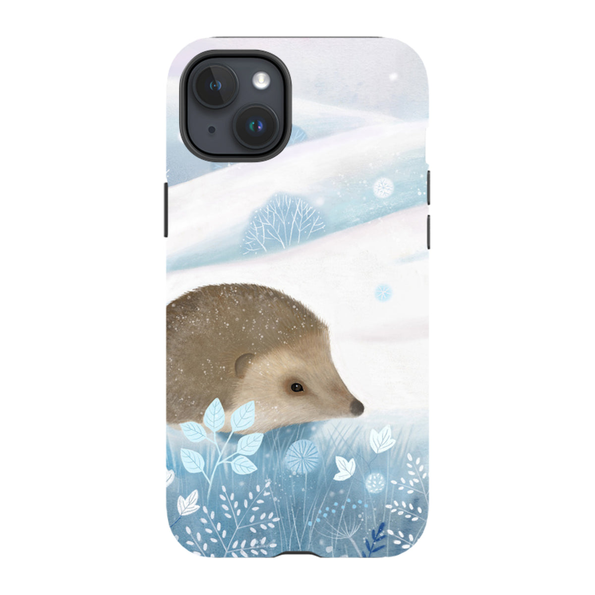 iPhone MagSafe Tough Case - Winter Hedgehog By Bex Parkin