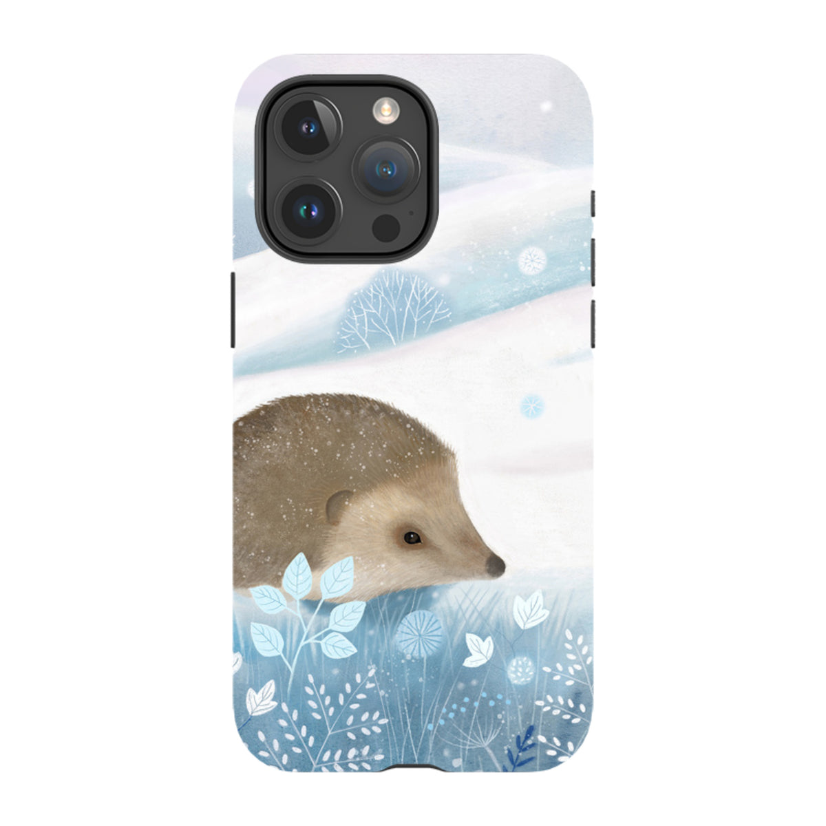 iPhone MagSafe Tough Case - Winter Hedgehog By Bex Parkin