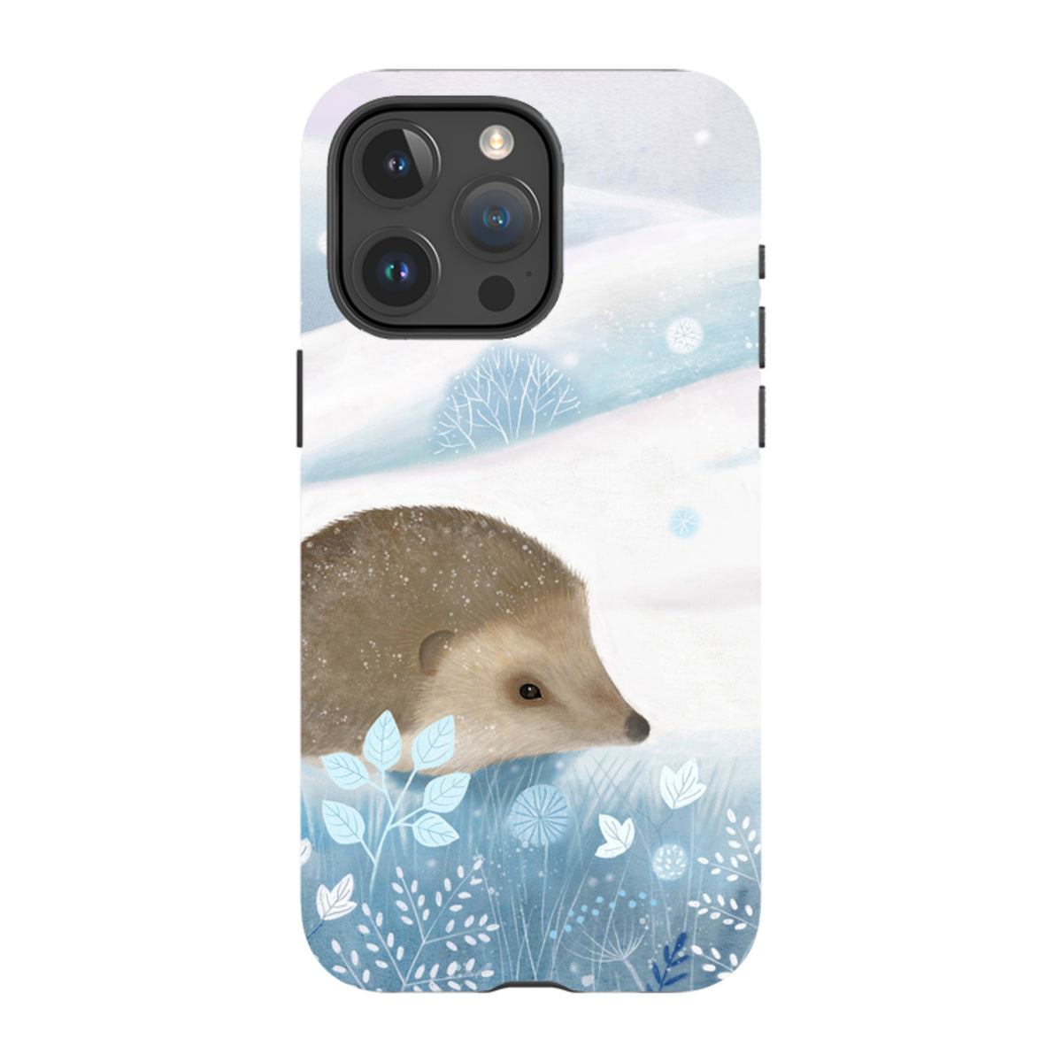 iPhone MagSafe Tough Case - Winter Hedgehog By Bex Parkin