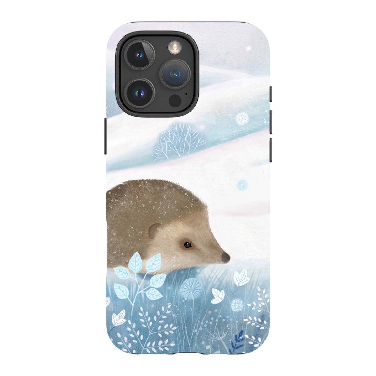 iPhone MagSafe Tough Case - Winter Hedgehog By Bex Parkin