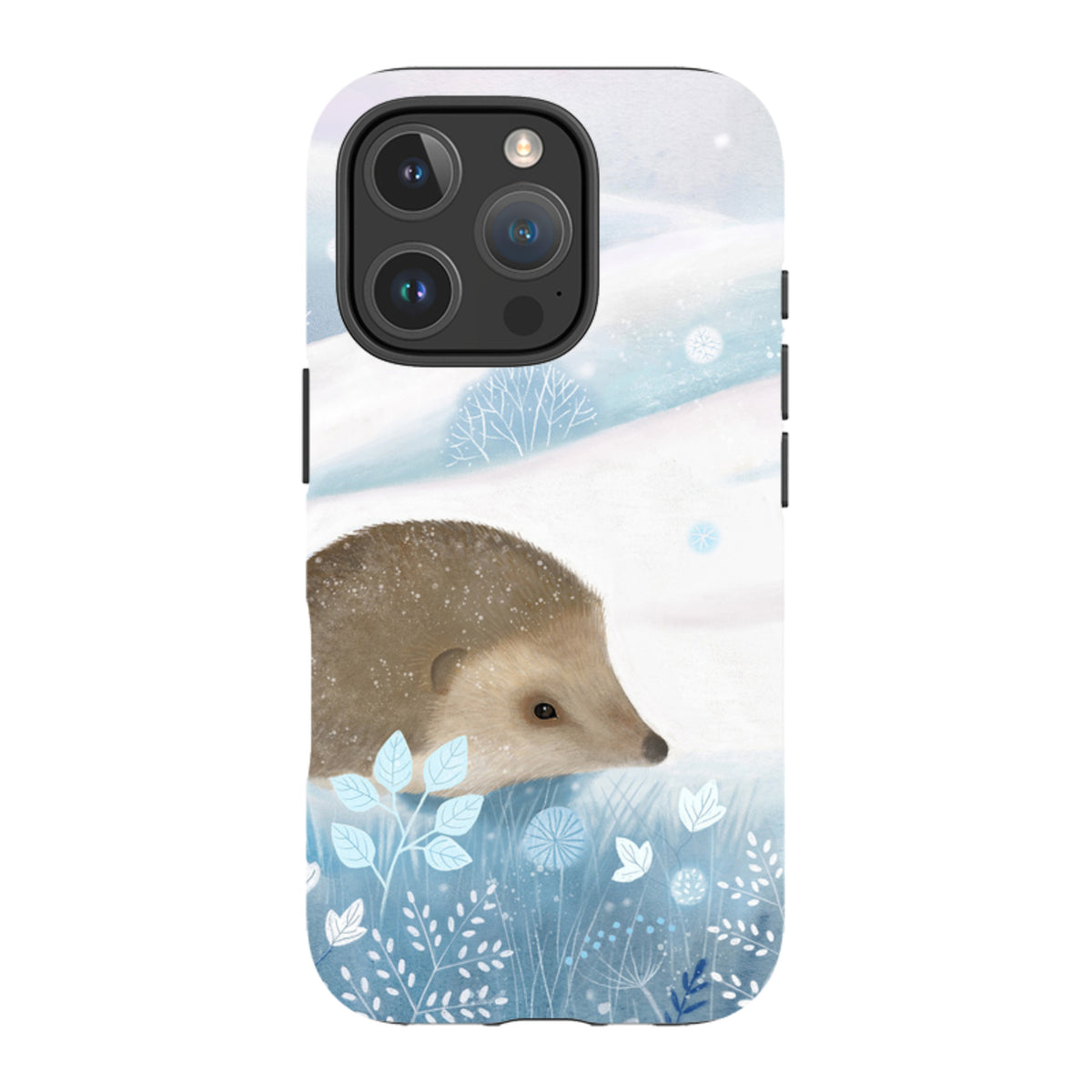 iPhone MagSafe Tough Case - Winter Hedgehog By Bex Parkin