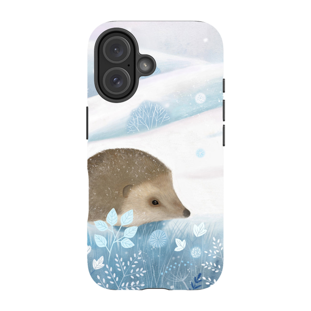 iPhone MagSafe Tough Case - Winter Hedgehog By Bex Parkin