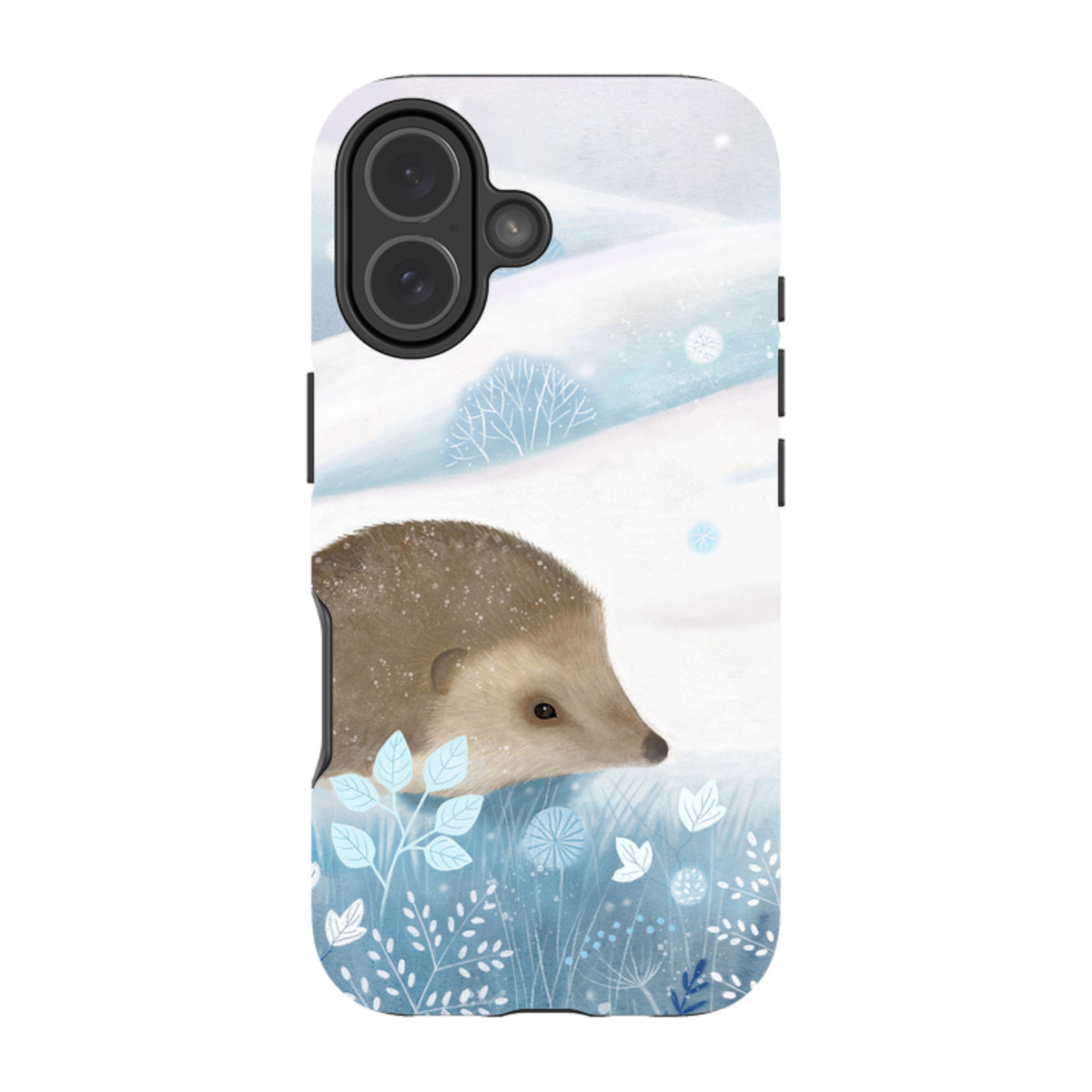 iPhone MagSafe Tough Case - Winter Hedgehog By Bex Parkin