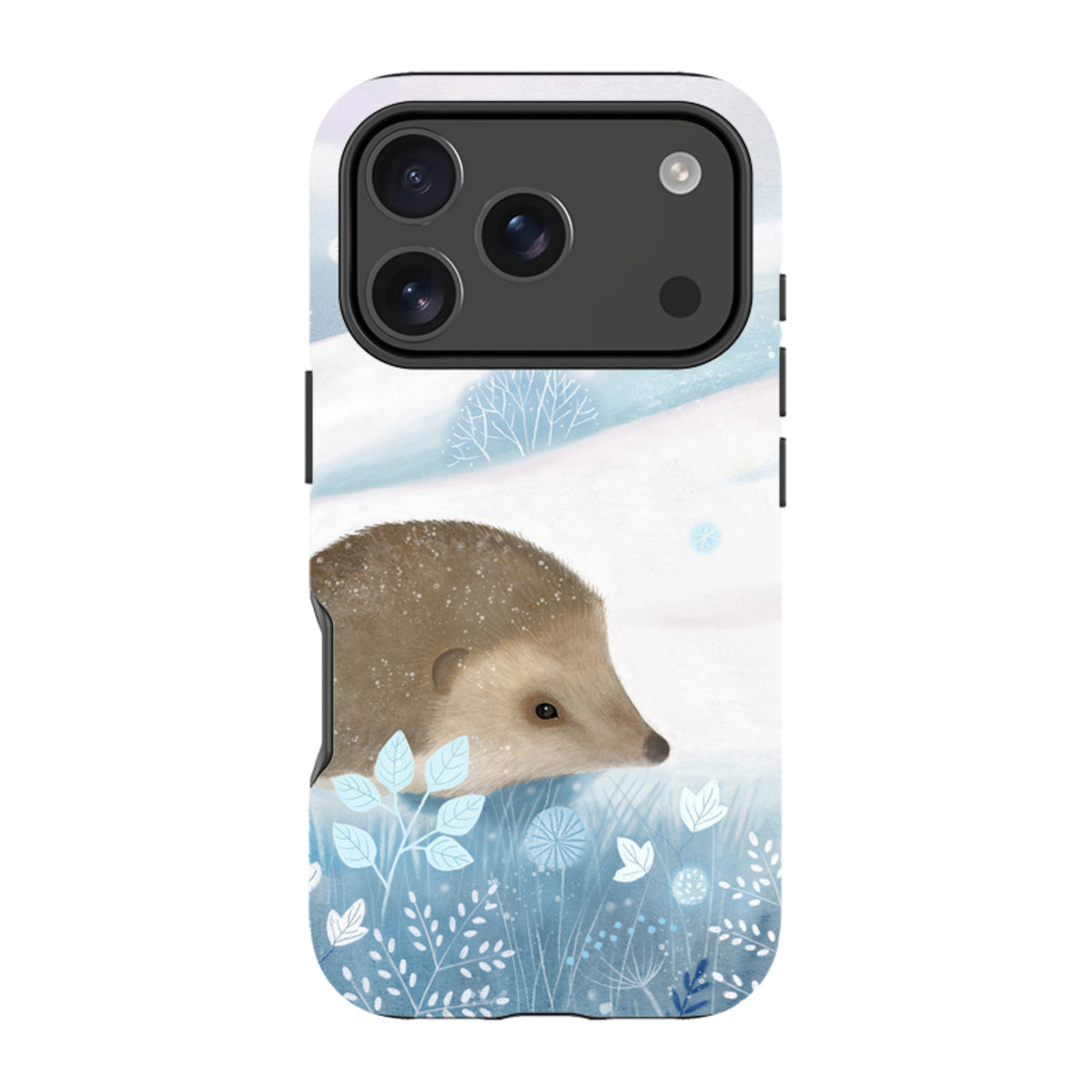 iPhone MagSafe Tough Case - Winter Hedgehog By Bex Parkin