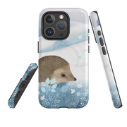 iPhone MagSafe Tough Case - Winter Hedgehog By Bex Parkin