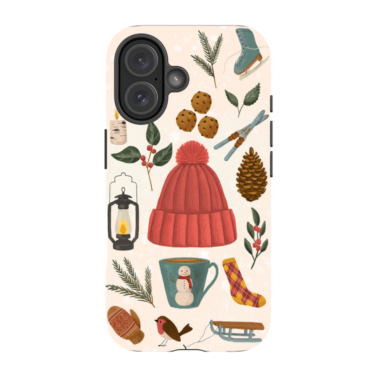 iPhone MagSafe Tough Case - Winter Hygge By Abby Jacobs