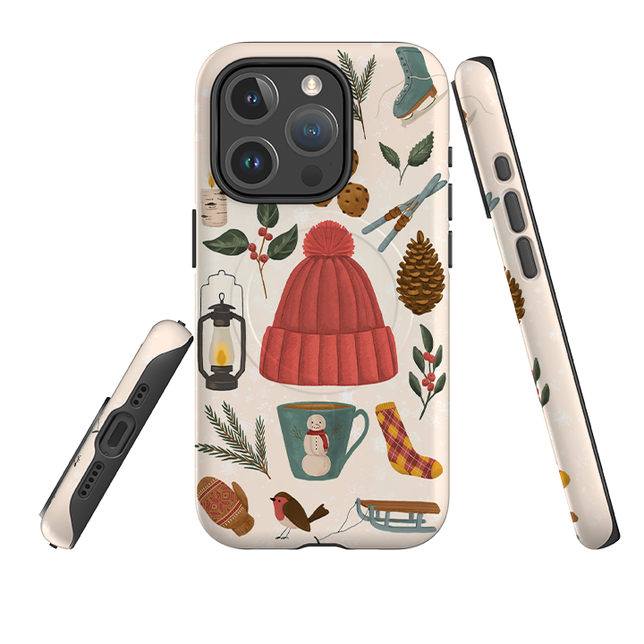 iPhone MagSafe Tough Case - Winter Hygge By Abby Jacobs
