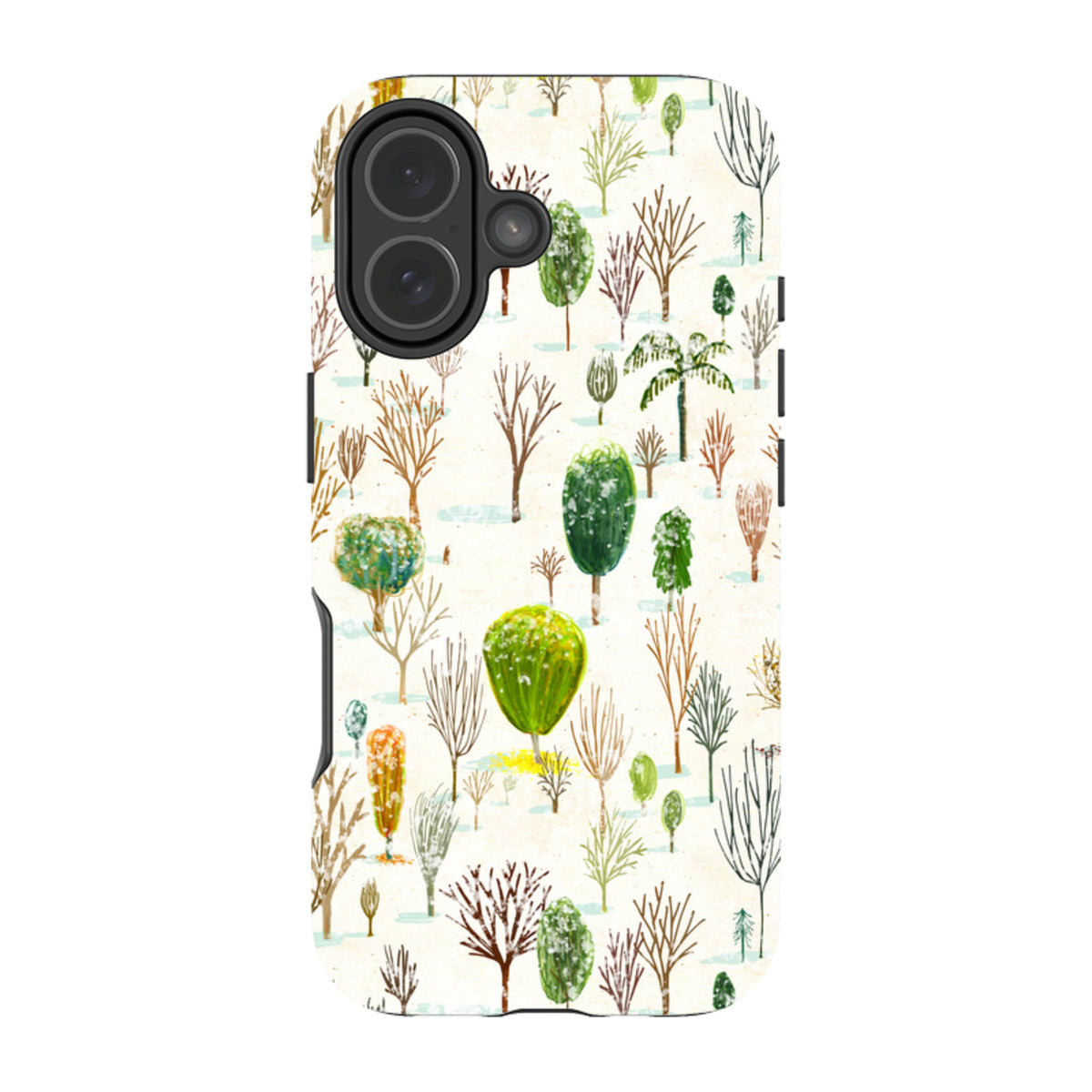 iPhone MagSafe Tough Case - Winter In The Arboretum By Katherine Quinn