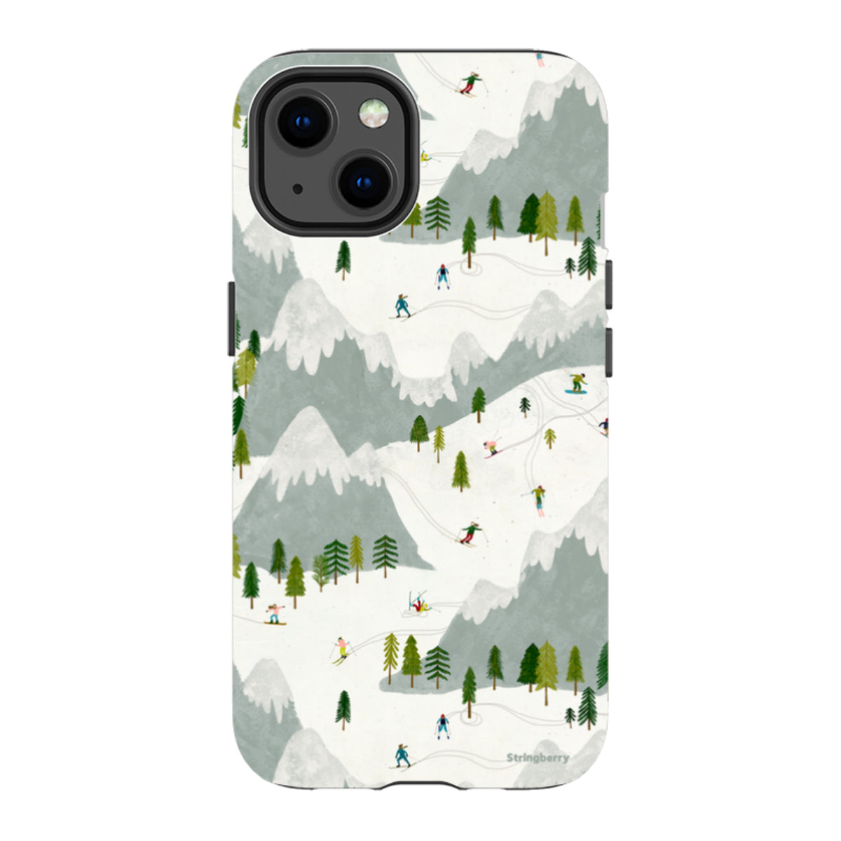 iPhone MagSafe Tough Case - Winter Landscape I By Katherine Quinn