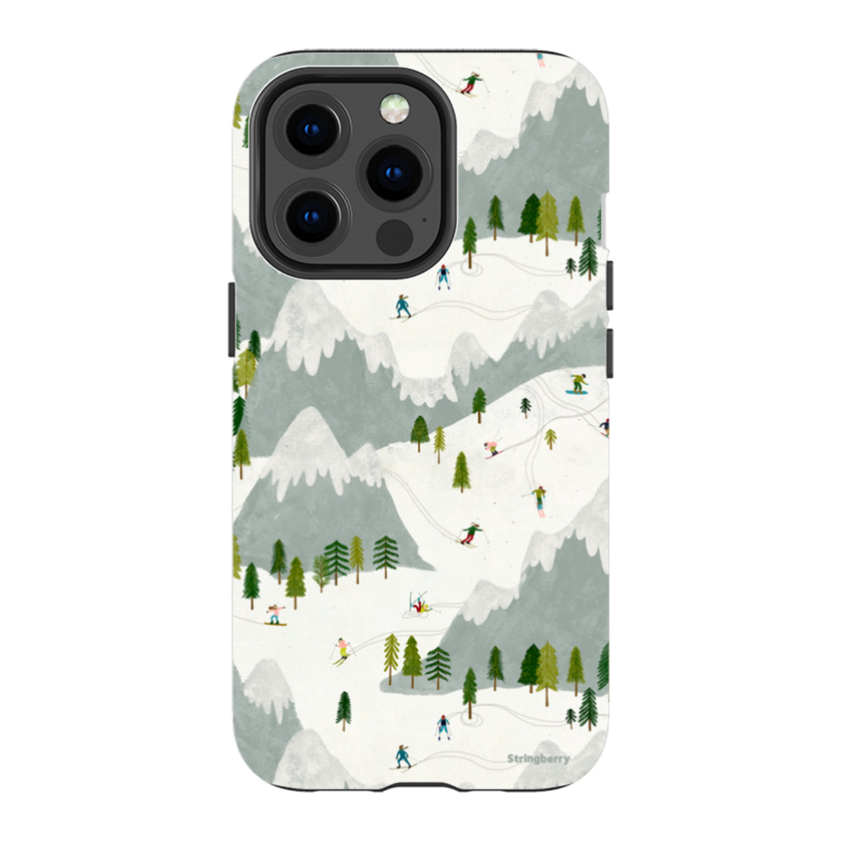 iPhone MagSafe Tough Case - Winter Landscape I By Katherine Quinn