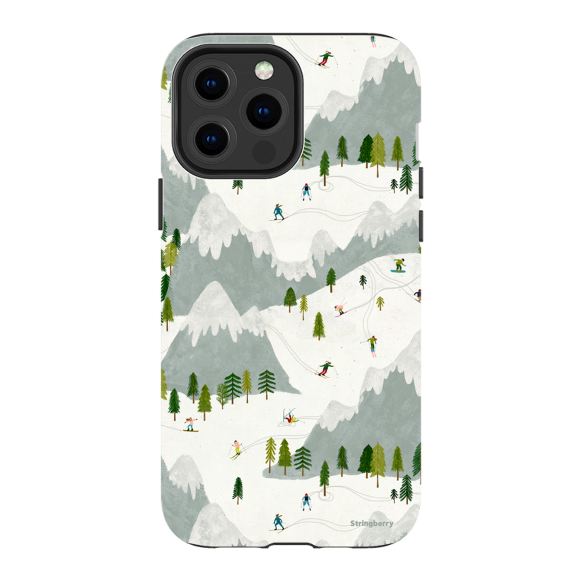 iPhone MagSafe Tough Case - Winter Landscape I By Katherine Quinn