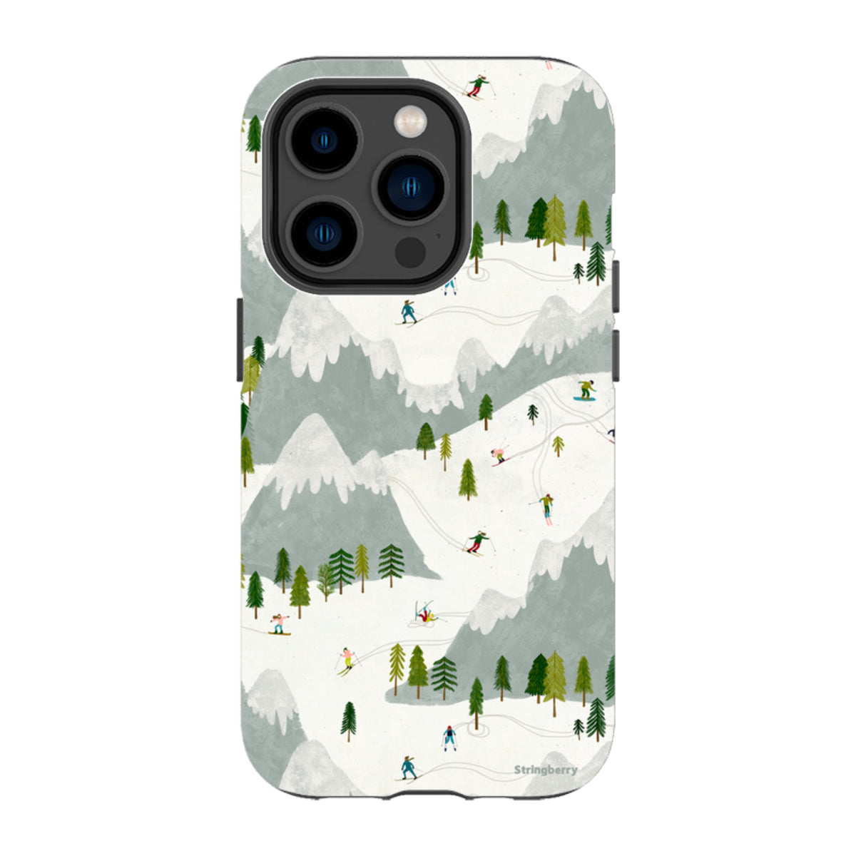 iPhone MagSafe Tough Case - Winter Landscape I By Katherine Quinn