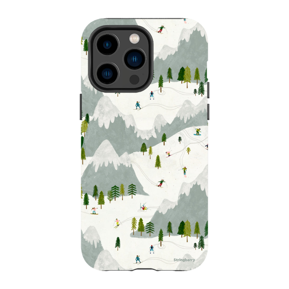 iPhone MagSafe Tough Case - Winter Landscape I By Katherine Quinn