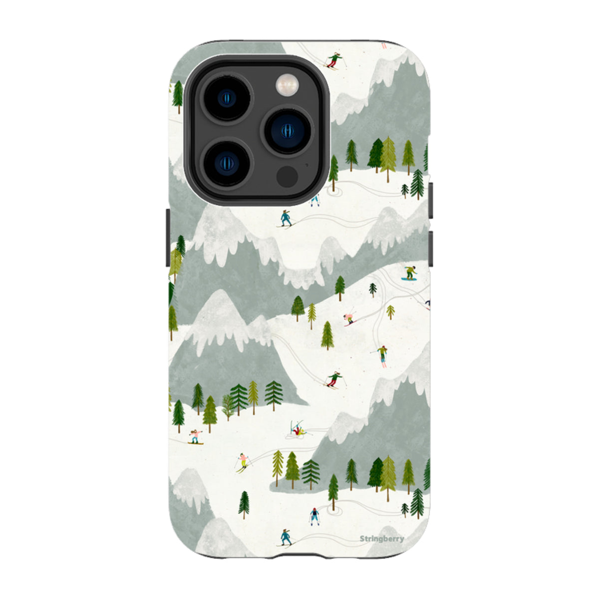 iPhone MagSafe Tough Case - Winter Landscape I By Katherine Quinn