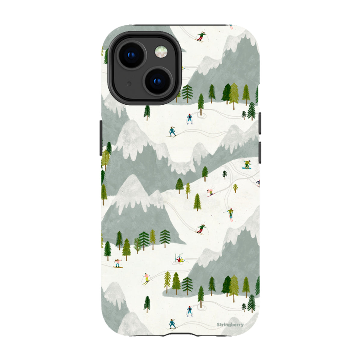 iPhone MagSafe Tough Case - Winter Landscape I By Katherine Quinn