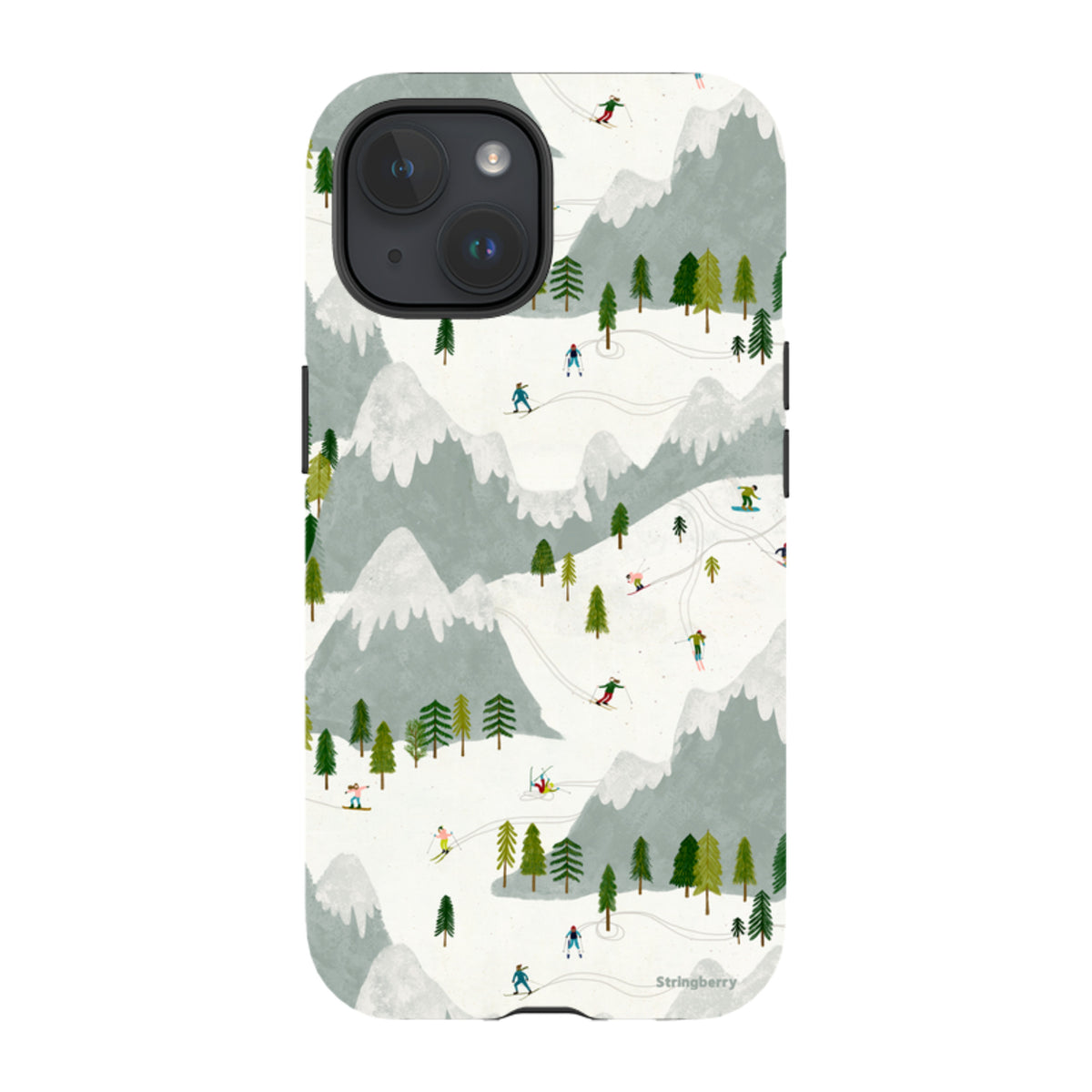 iPhone MagSafe Tough Case - Winter Landscape I By Katherine Quinn