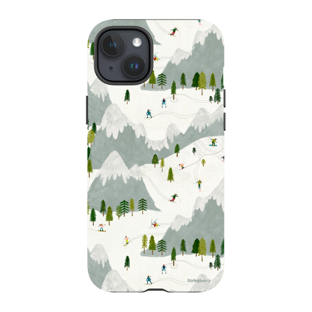iPhone MagSafe Tough Case - Winter Landscape I By Katherine Quinn