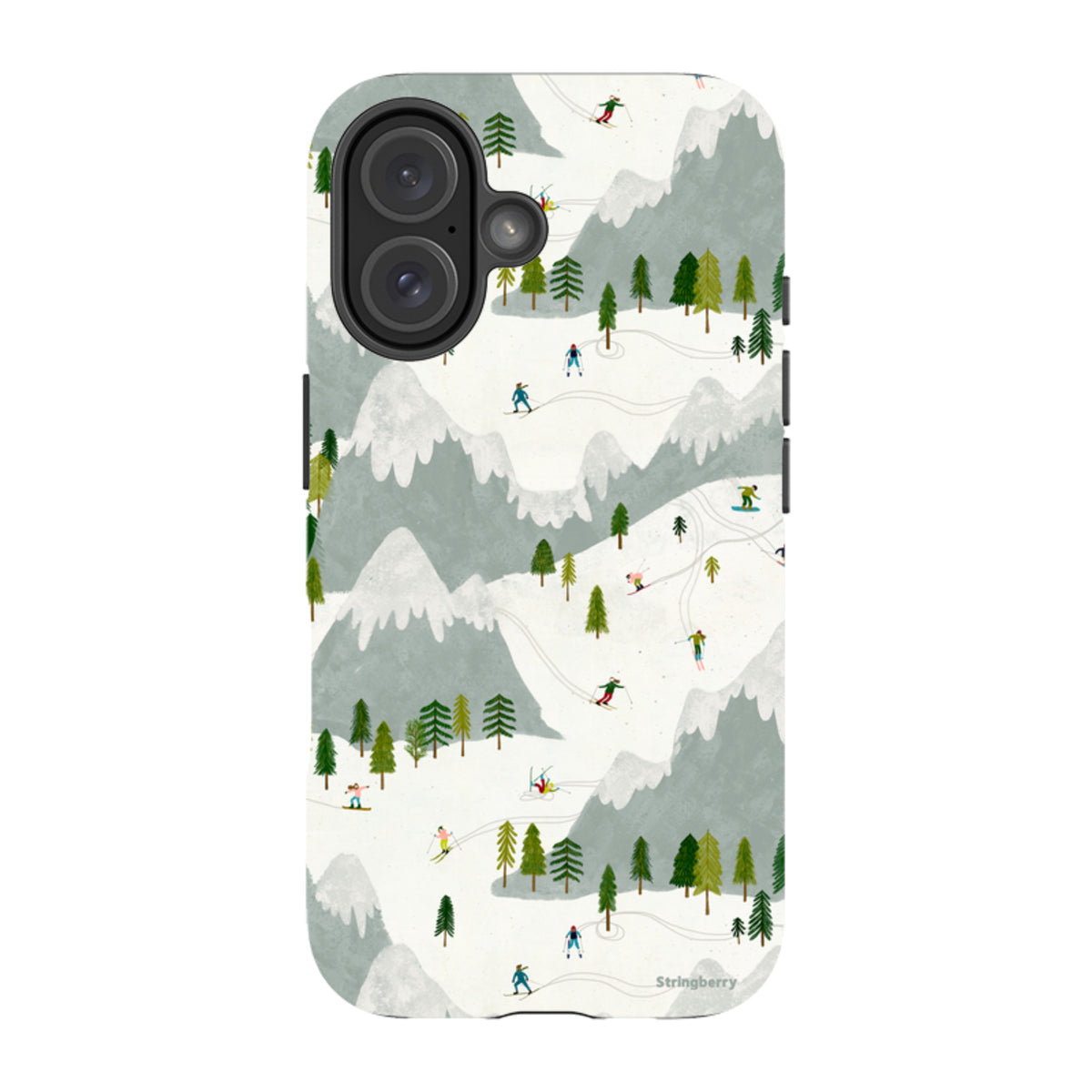 iPhone MagSafe Tough Case - Winter Landscape I By Katherine Quinn