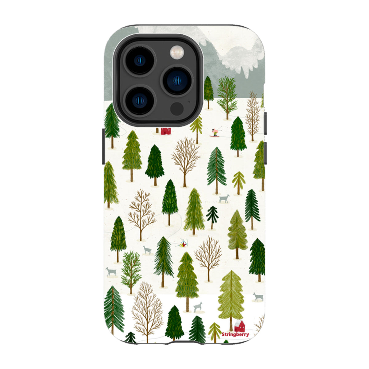 iPhone MagSafe Tough Case - Winter Landscape III By Katherine Quinn