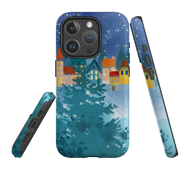 iPhone MagSafe Tough Case - Winter Town