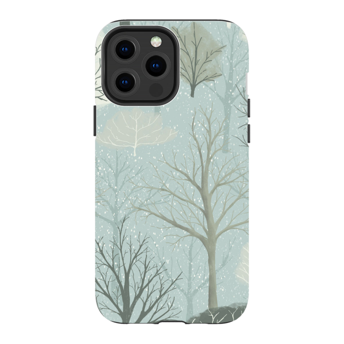iPhone MagSafe Tough Case - Winter Trees By Maja Lindberg