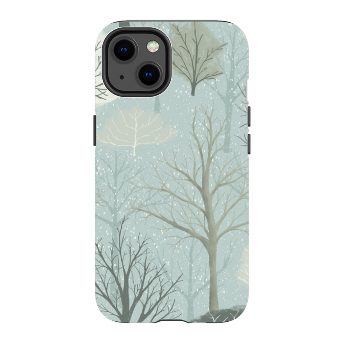 iPhone MagSafe Tough Case - Winter Trees By Maja Lindberg