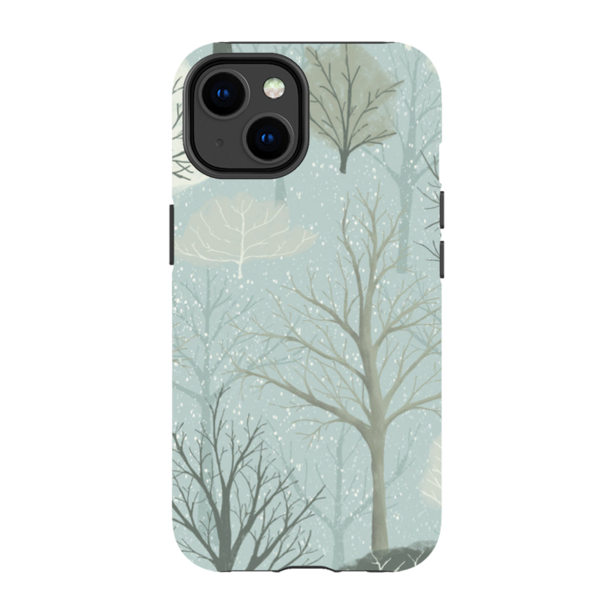iPhone MagSafe Tough Case - Winter Trees By Maja Lindberg
