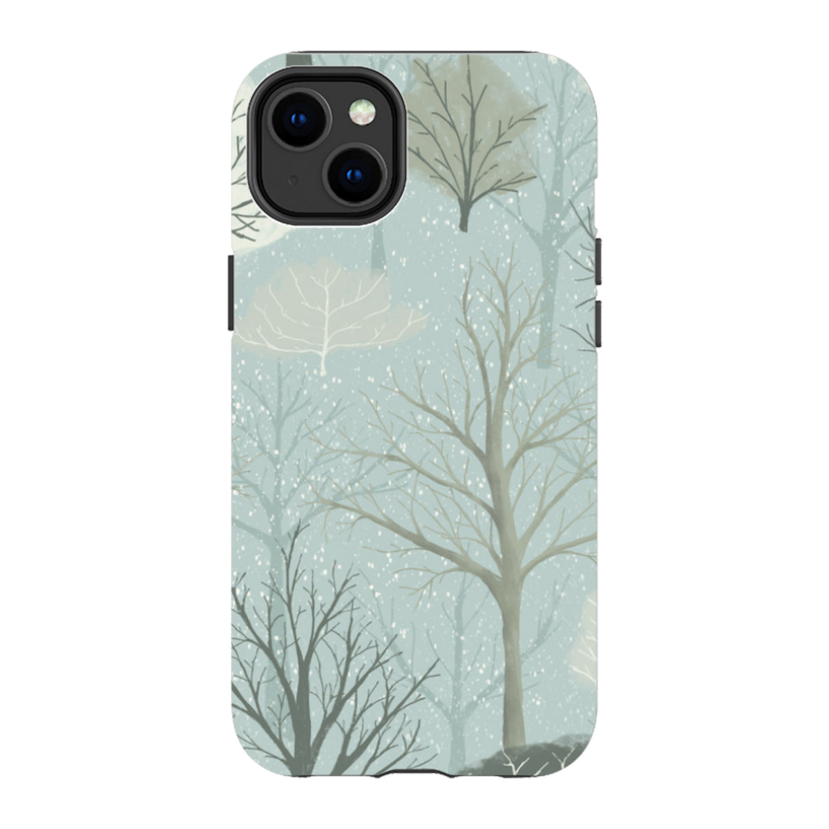 iPhone MagSafe Tough Case - Winter Trees By Maja Lindberg
