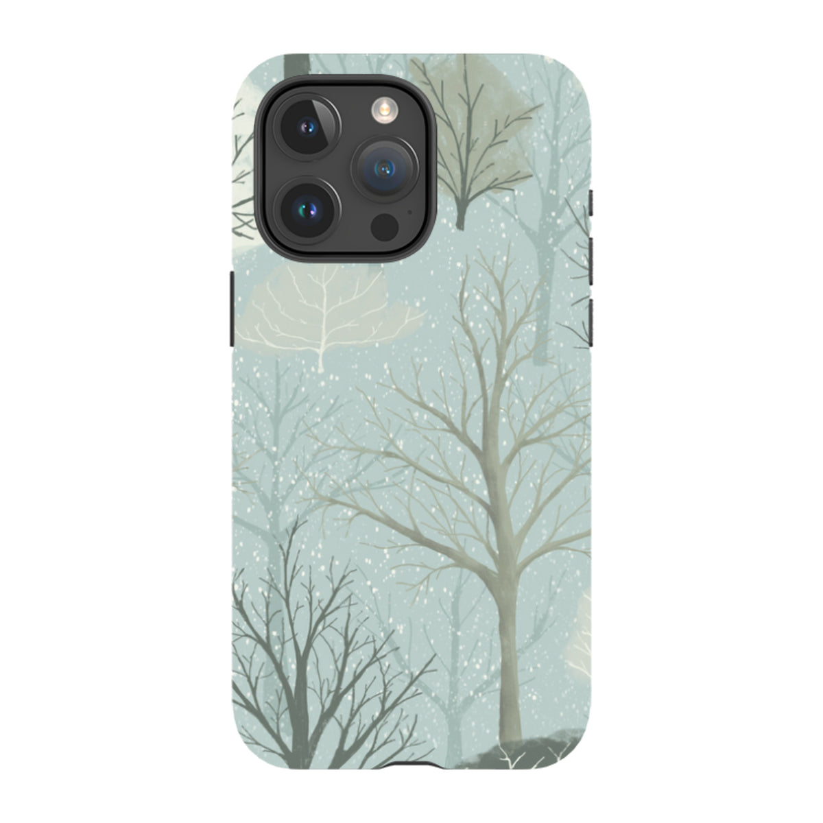iPhone MagSafe Tough Case - Winter Trees By Maja Lindberg