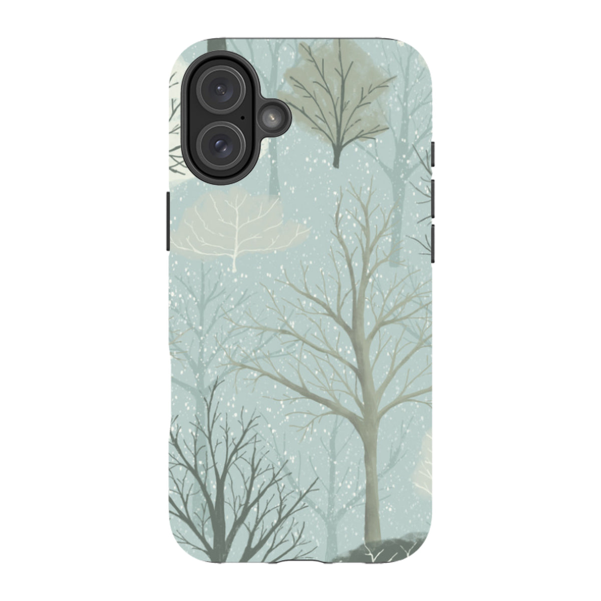 iPhone MagSafe Tough Case - Winter Trees By Maja Lindberg