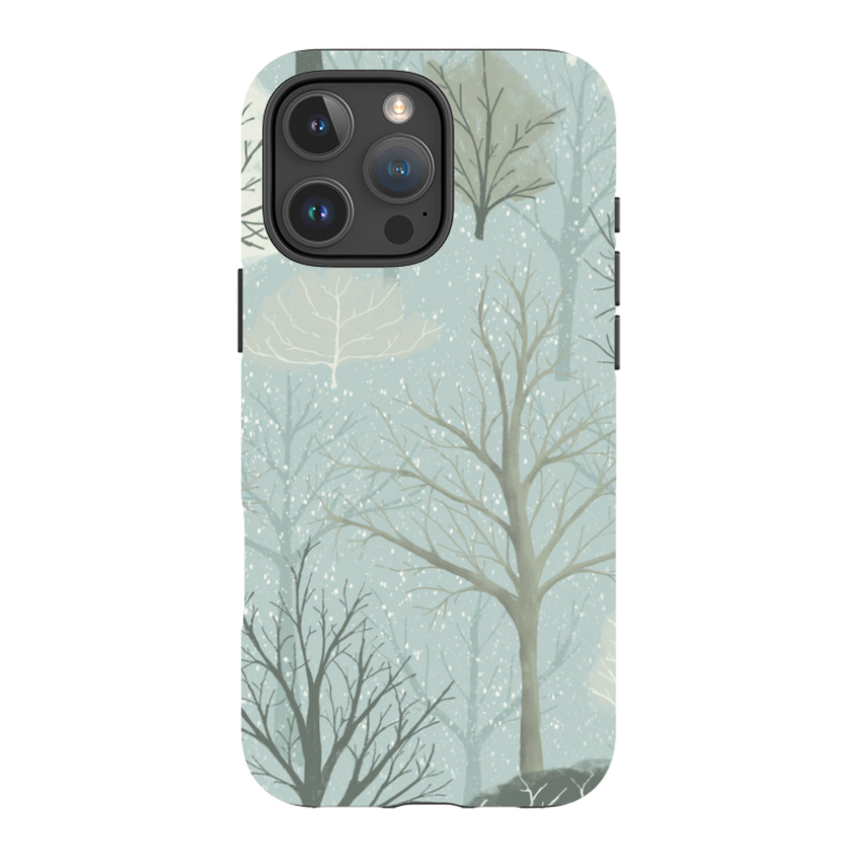 iPhone MagSafe Tough Case - Winter Trees By Maja Lindberg
