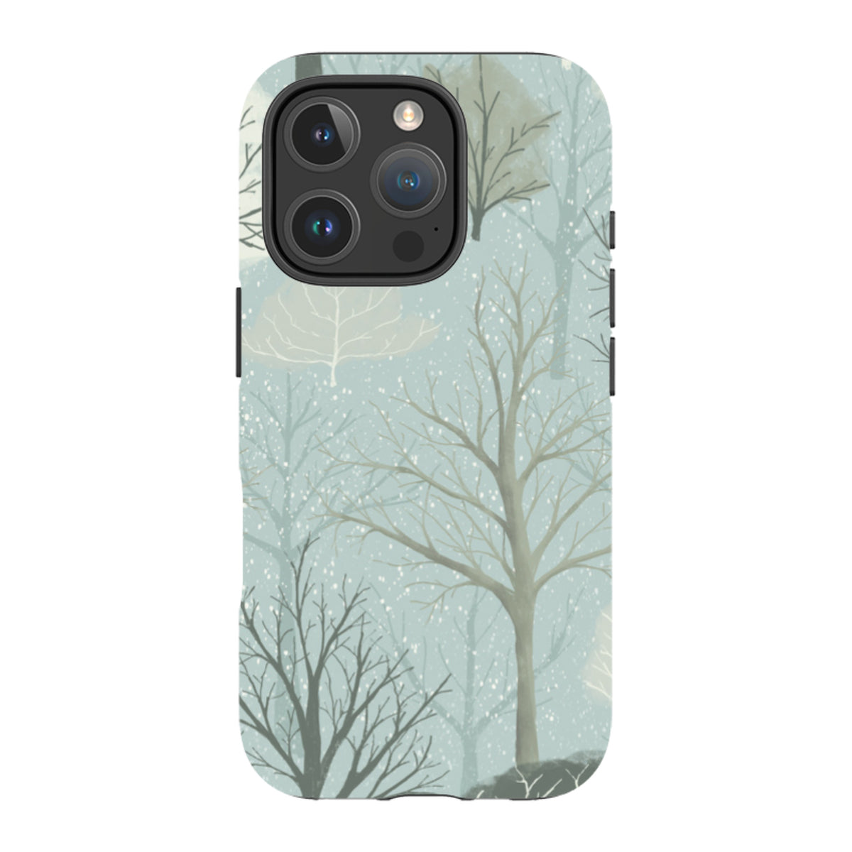 iPhone MagSafe Tough Case - Winter Trees By Maja Lindberg