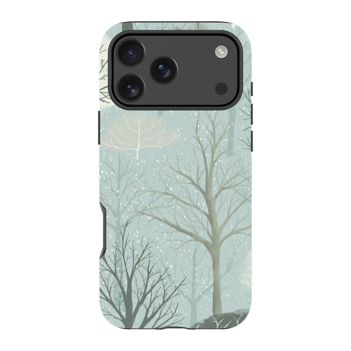 iPhone MagSafe Tough Case - Winter Trees By Maja Lindberg