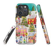iPhone MagSafe Tough Case - Winter Village By Tracey English
