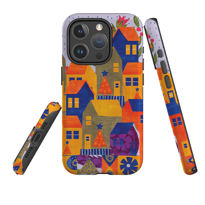 iPhone MagSafe Tough Case - Winter Village I By Tracey English