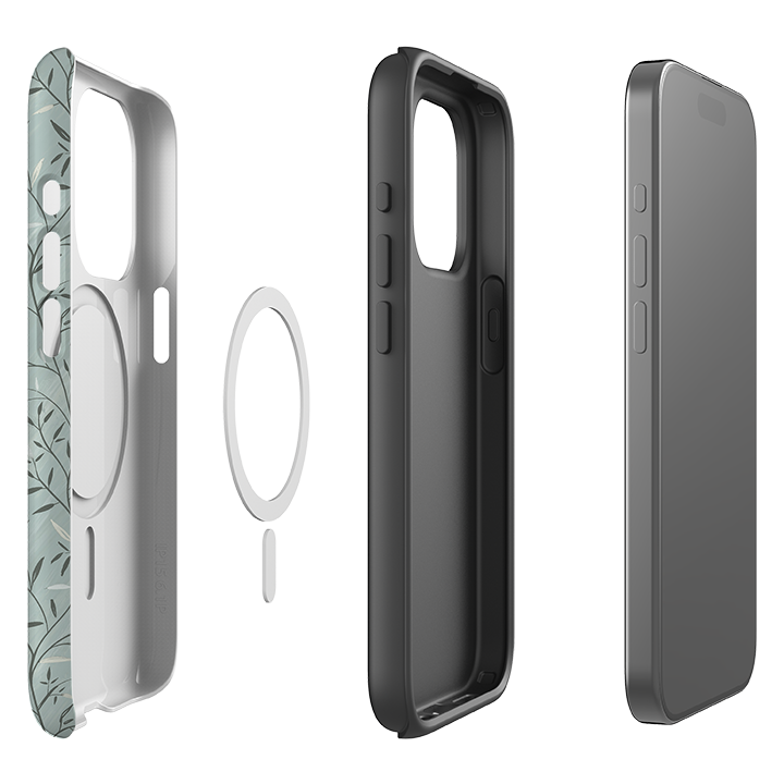 iPhone MagSafe Tough Case - Winter Vine By Maja Lindberg