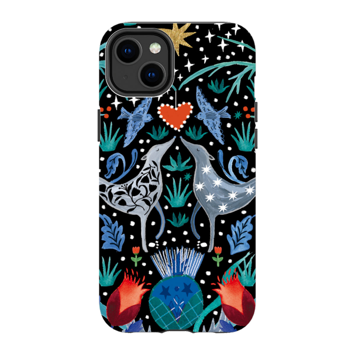 iPhone MagSafe Tough Case - Winter Walk By Emma Frances Grant