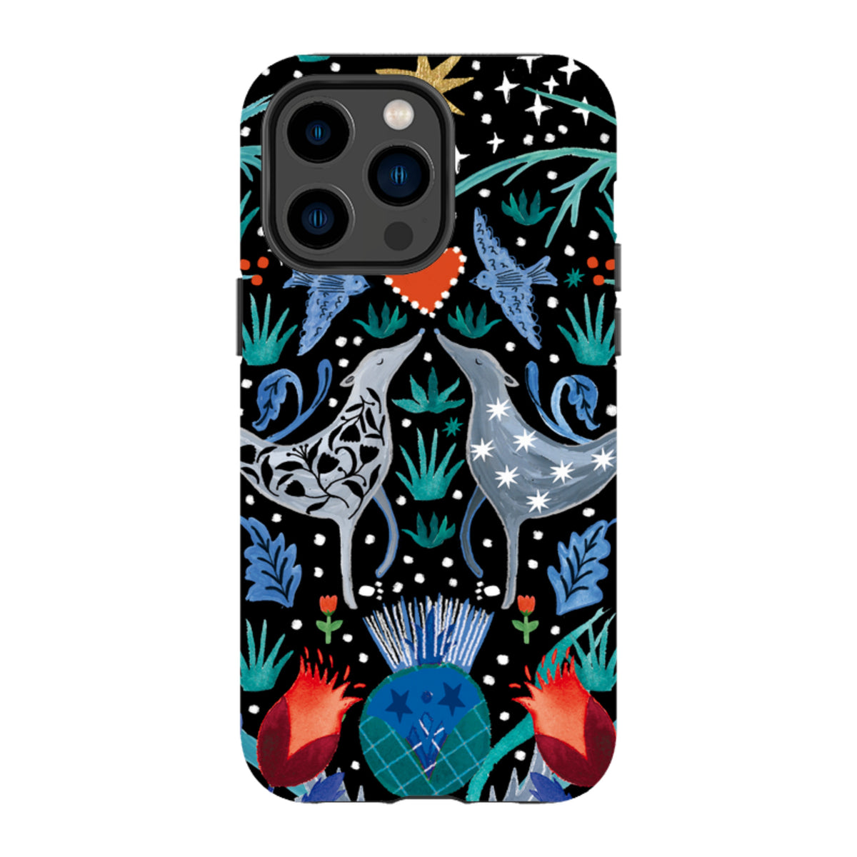 iPhone MagSafe Tough Case - Winter Walk By Emma Frances Grant