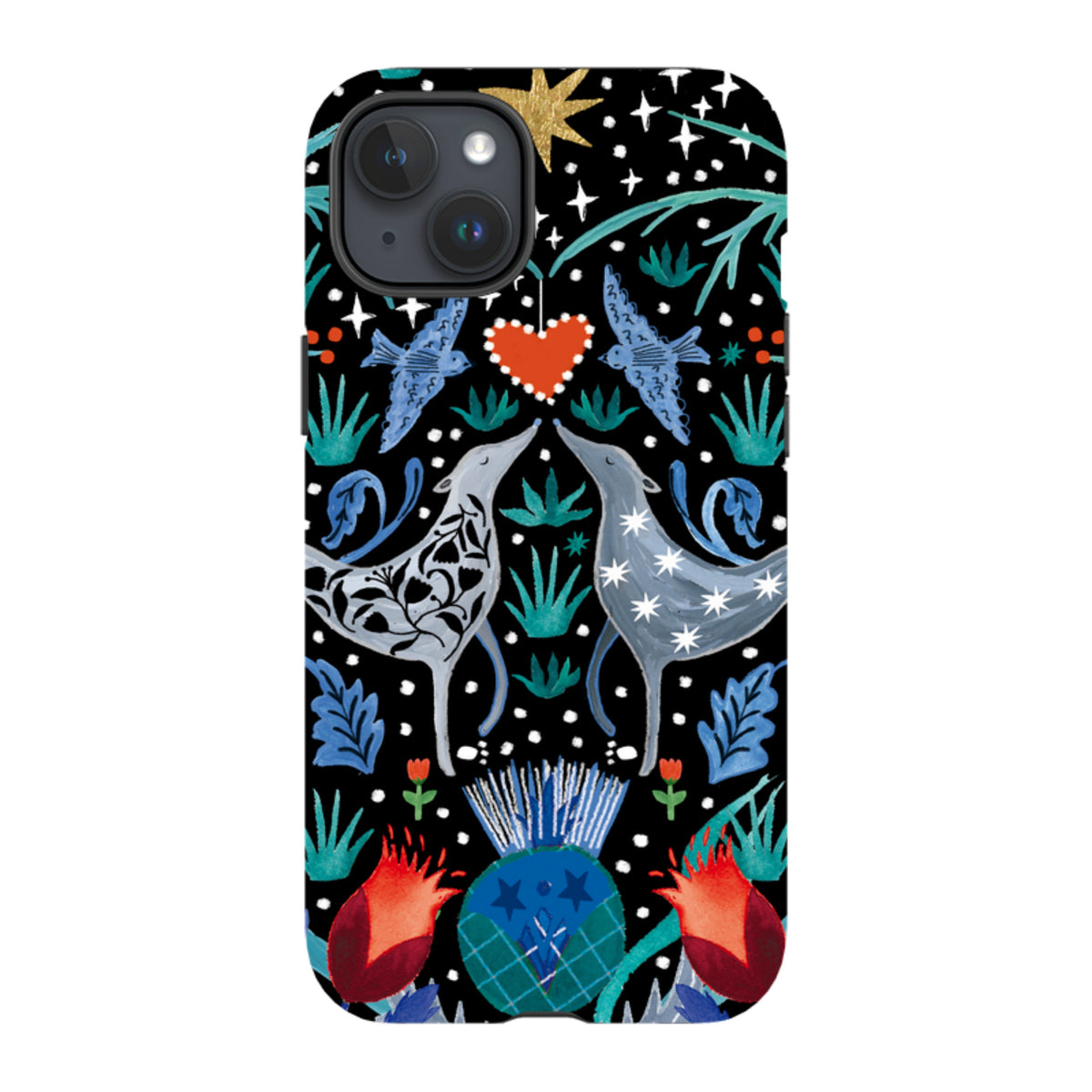 iPhone MagSafe Tough Case - Winter Walk By Emma Frances Grant