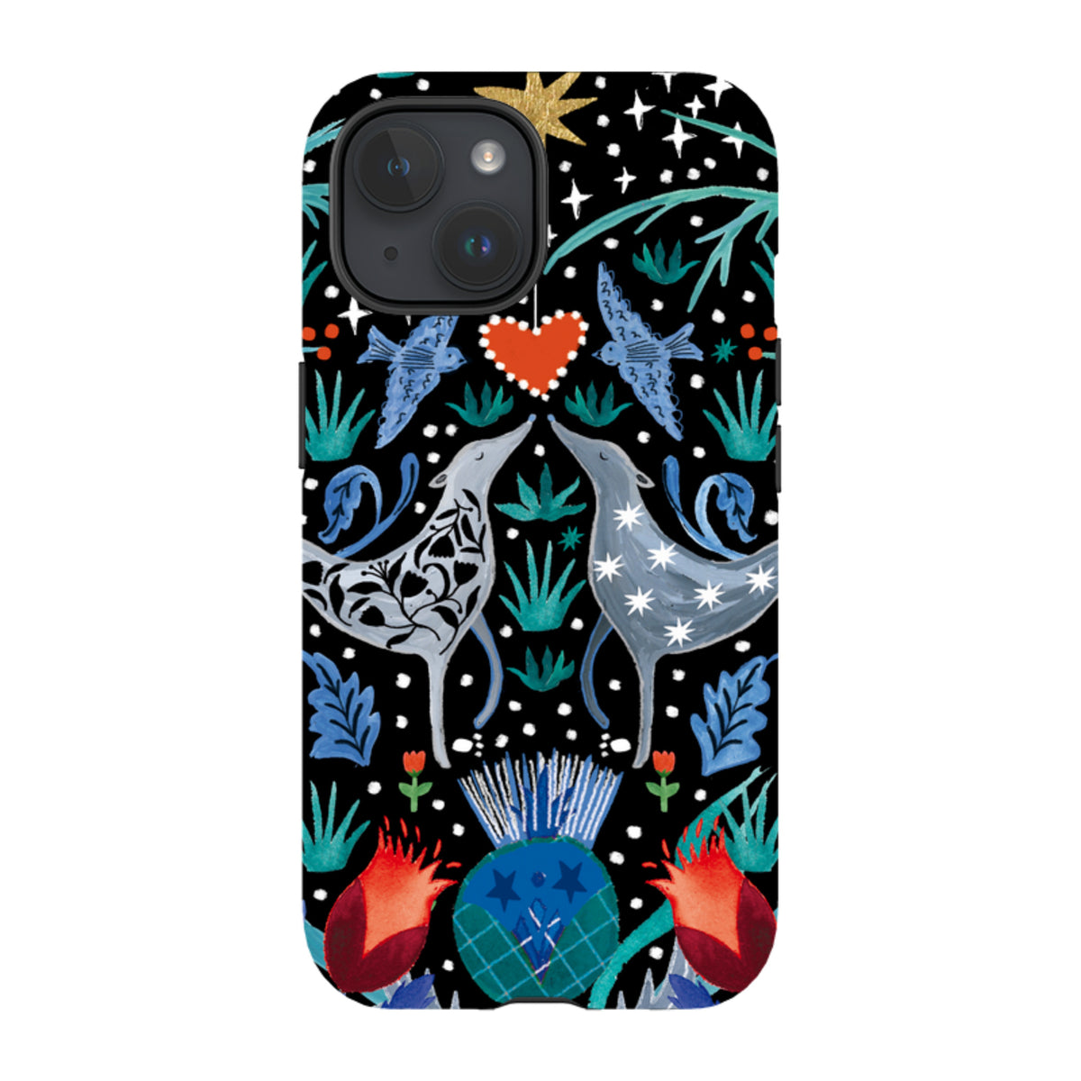 iPhone MagSafe Tough Case - Winter Walk By Emma Frances Grant