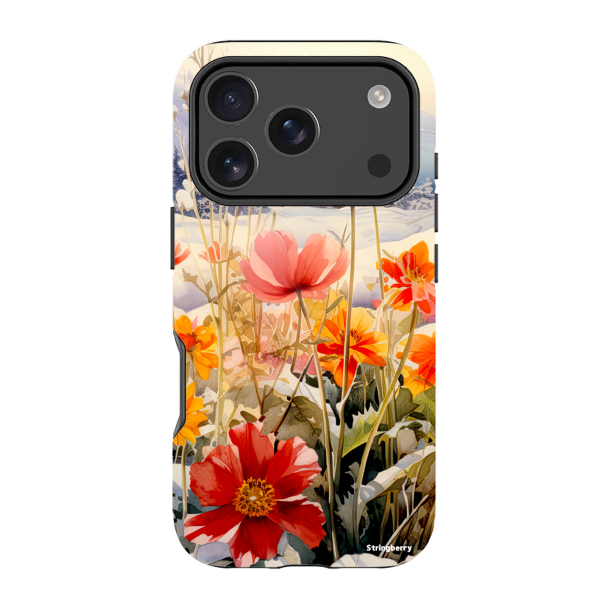 iPhone MagSafe Tough Case -  Winter Wild Flowers II