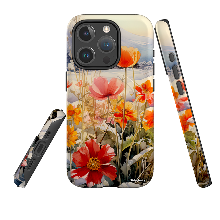 iPhone MagSafe Tough Case -  Winter Wild Flowers II