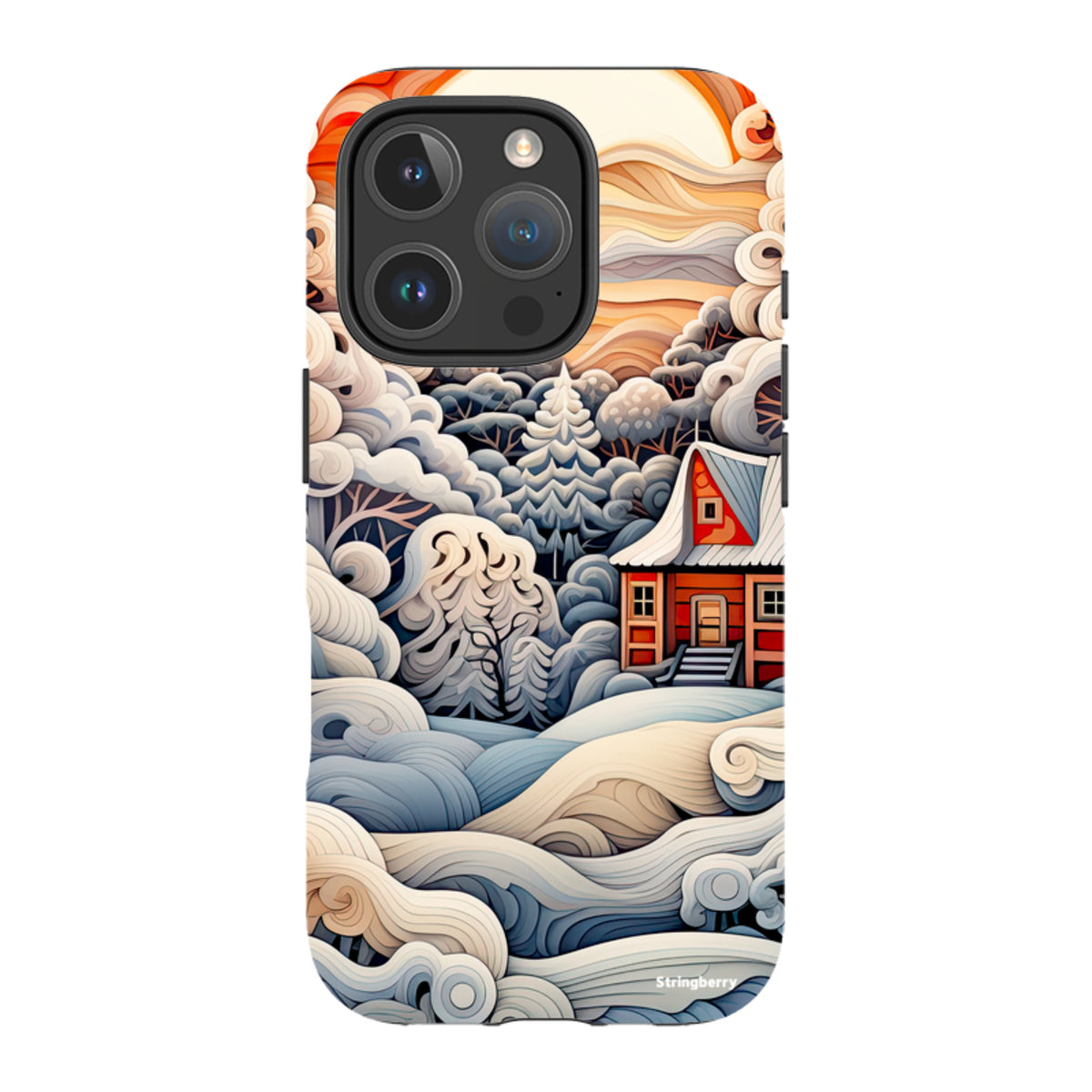 iPhone MagSafe Tough Case -  Winter World IV