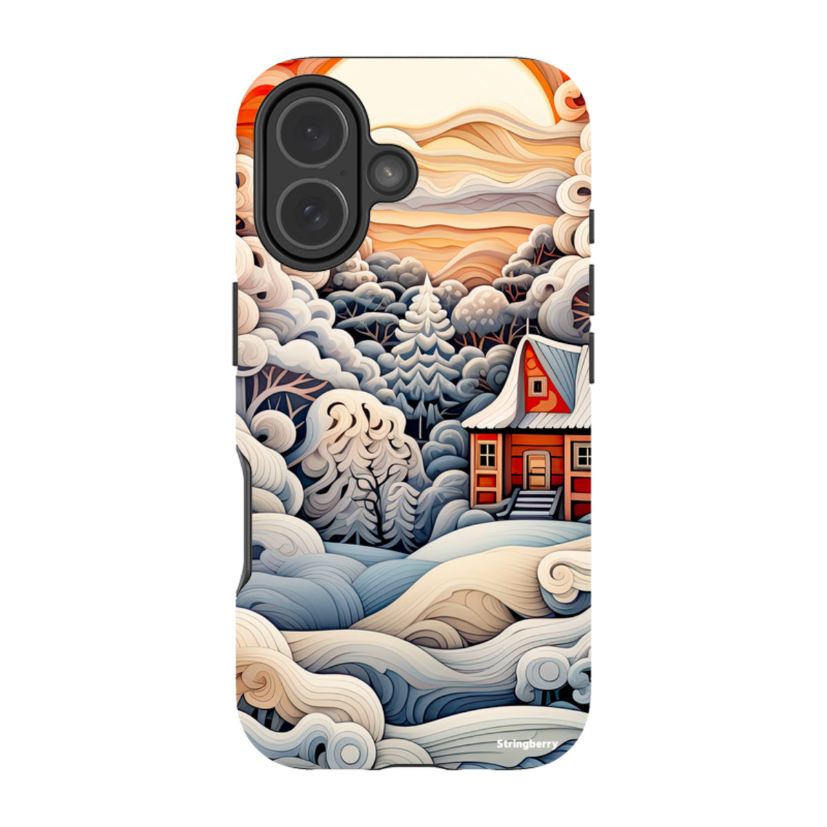 iPhone MagSafe Tough Case -  Winter World IV