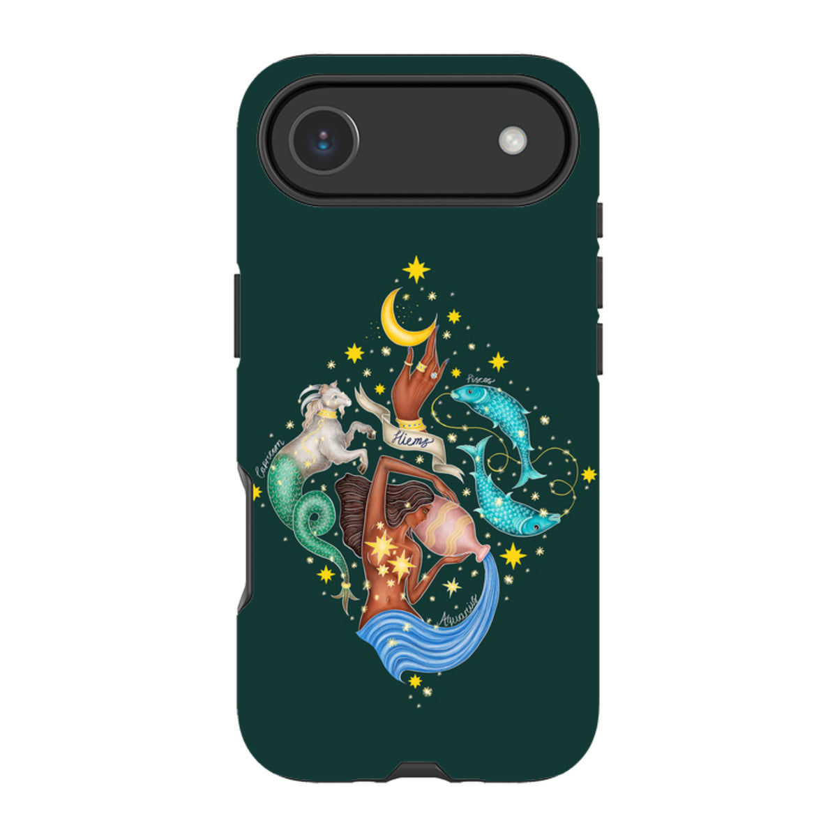 iPhone MagSafe Tough Case - Winter Zodiac By Catherine Rowe